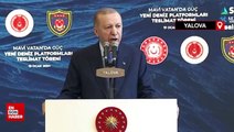 Cumhurbaşkanı Erdoğan Yeni Deniz Platformları Teslimat Töreni'nde