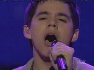 American Idol David Archuleta Smoky