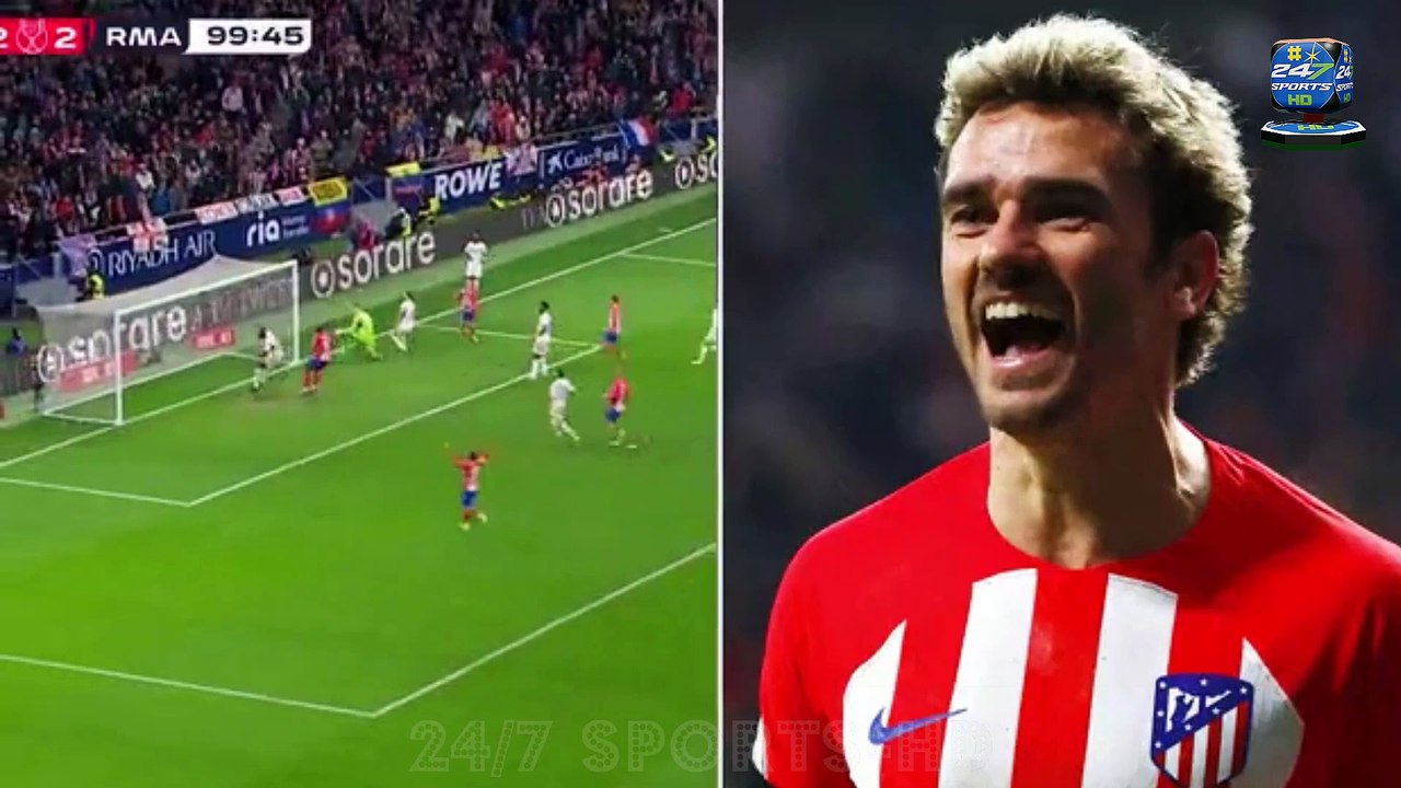 Copa Del Rey Atletico Madrid Beat Rivals Real Madrid 4-2 to Secure Passage to Quarter-Final
