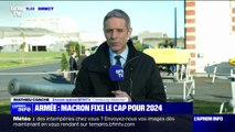 Emmanuel Macron à Cherbourg pour présenter ses vœux aux armées