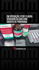 Vídeo: em operação, PCDF flagra servidor da OAB com garoto de programa