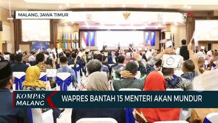 Wapres Ma'ruf Amin Bantah Kabar 15 Menteri akan Mundur
