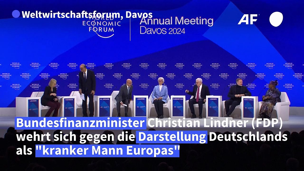Lindner: Deutschland ist kein kranker, sondern ein 'müder Mann'