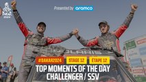 Challenger/SSV Top moments - Stage 12 - #Dakar2024