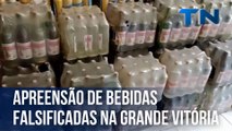 Apreensão de bebidas falsificadas na Grande Vitória