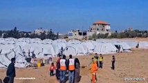 Nuovi campi profughi a Rafah, mancano cibo e acqua