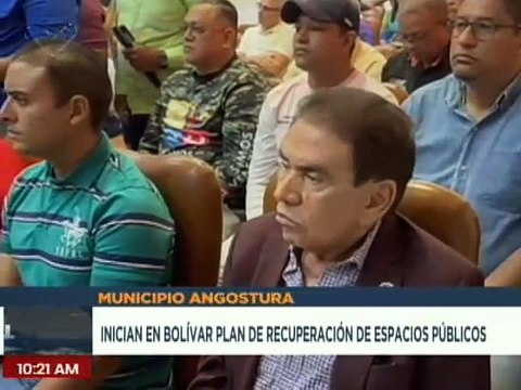 Bolívar | Inician trabajos de recuperación de espacios públicos y deportivos en el mcpio. Angostura.