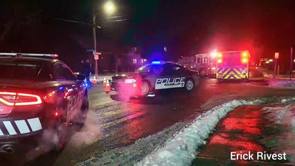 Délit de fuite à La Prairie (Le Reflet - Erick Rivest)