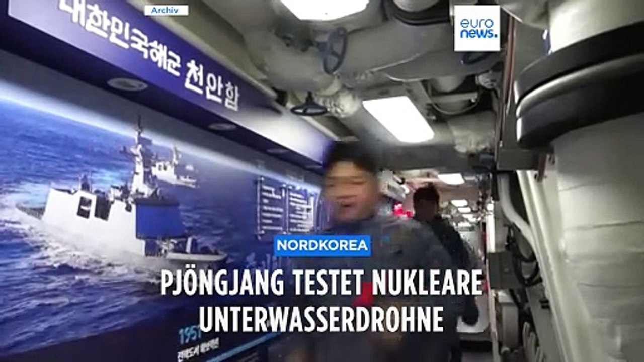 Nordkorea meldet Test einer nuklearen Unterwasserdrohne