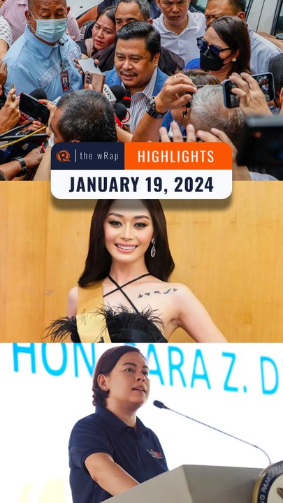 Rappler's highlights: Jinggoy Estrada, charter change, Filipinos in K-pop | The wRap | January 19, 2023