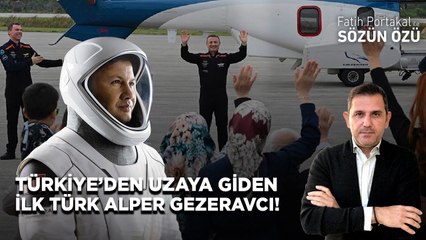 VUHH GİTTİ ADAM! TÜRKİYE’NİN UZAYA GİDEN İLK TÜRK ALPER GEZENAVCI! İLK SÖZLERİ DUYGULANDIRDI!