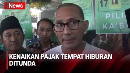 Sandiaga: Kenaikan Pajak Tempat Hiburan Ditunda, Kita Cari Solusi Terbaik