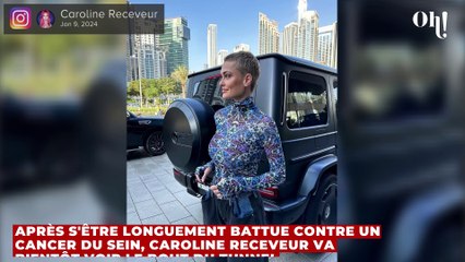 Caroline Receveur ménopausée à 36 ans à cause de son traitement contre le cancer du sein