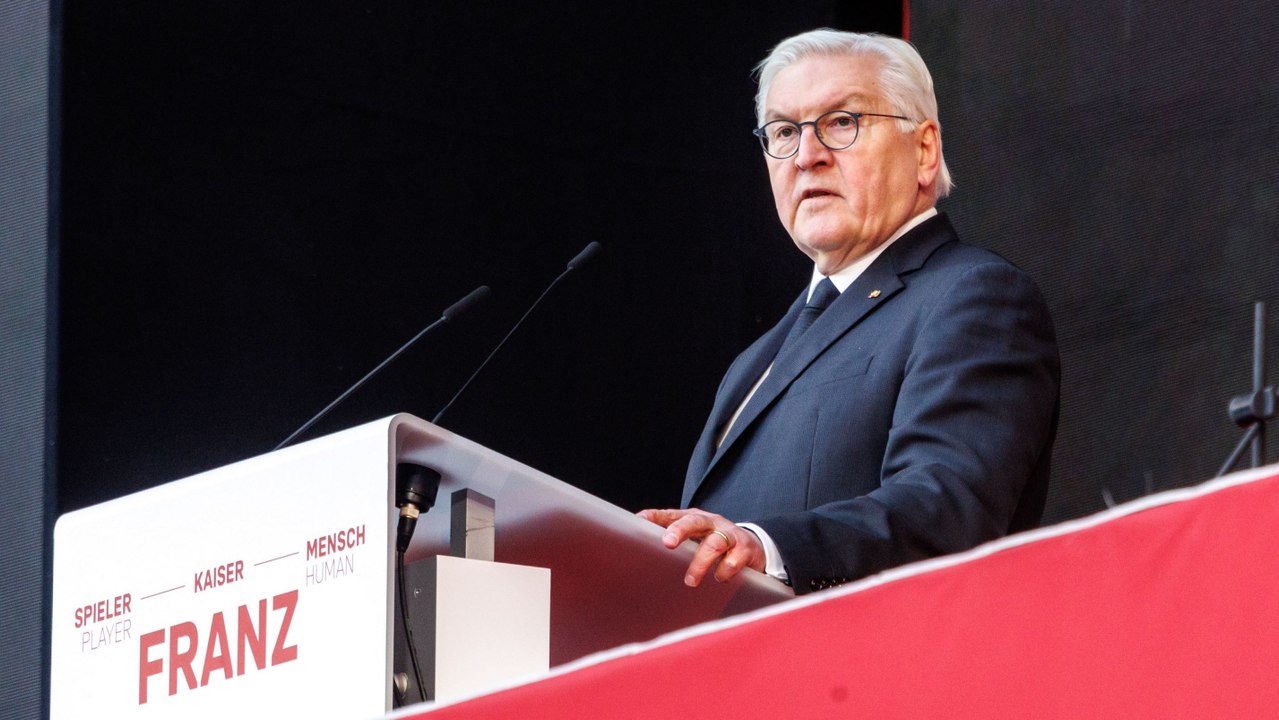 Steinmeier nimmt Abschied vom Kaiser: 'Bewundert, verehrt, geliebt'