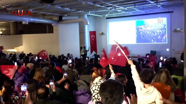 Tarihi anlara tanıklık ettiler! Alper Gezeravcı'nın uzay yolculuğu tüm Türkiye'den takip edildi