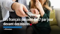 Les français passent 4h37 par jour devant des vidéos