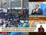Pdte. Nicolás Maduro: La clase obrera tiene que ser el puntal del proceso de recuperación económica