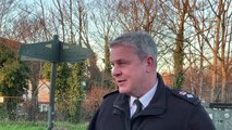 Chief Superintendent Simon Crick Says Baby Found In East  London Park Has Been Named  'Temporarily Named Elsa'