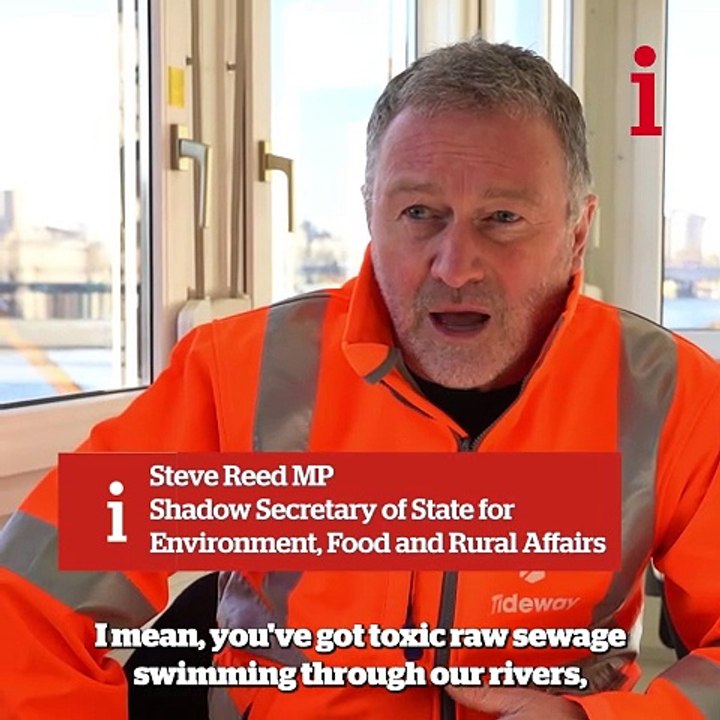 Steve Reed MP water industry