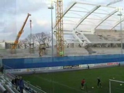 Travaux Stade Auguste Delaune Reims - Bastia