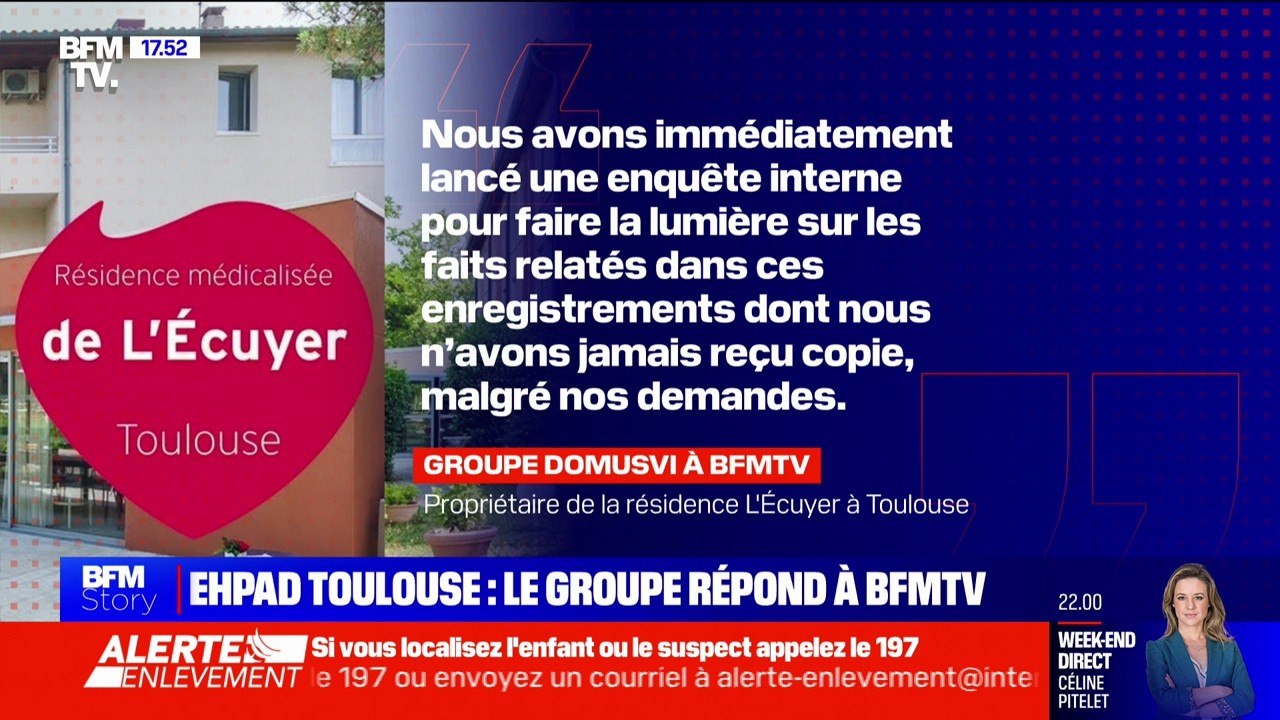 Soupçons de maltraitance dans un Ehpad à Toulouse: le groupe DomusVi affirme avoir lancé une enquête interne