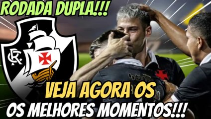 VASCO VENCE DOIS JOGOS NO MESMO DIA - VEJA GOLS E MELHORES MOMENTOS