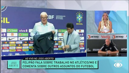 Felipão elogia escolha de Dorival para Seleção e opina sobre situação de Fernando Diniz