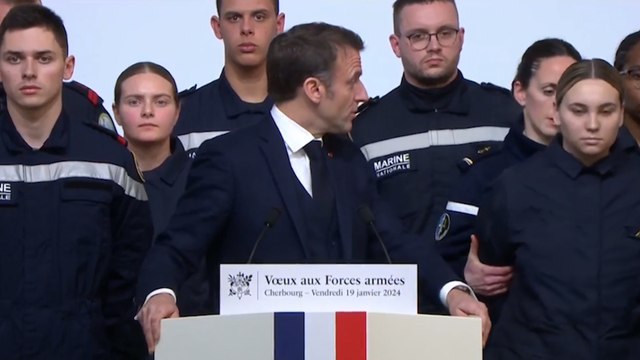 Une militaire fait un malaise en plein discours d’Emmanuel Macron