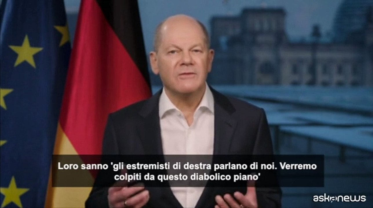 Scholz attacca AfD: bene i cortei contro l'estrema destra in Germania