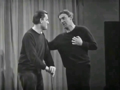 Funny Clip from Les Fourberies de Scapin ( Scapin the Schemer ) by J. B. Moliere - Michael Jayston, Davyd Harries