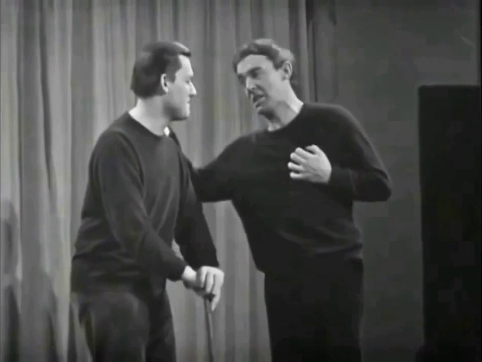 Funny Clip from "Les Fourberies de Scapin" ("Scapin the Schemer") by J. B. Moliere - Michael Jayston, Davyd Harries