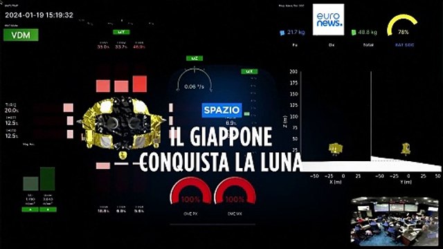 Il Giappone atterra sulla Luna, è il quinto Paese nella storia: problemi tecnici con il lander Slim