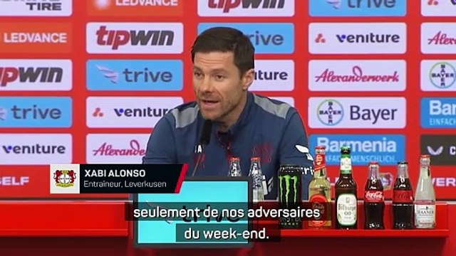 Xabi Alonso : Nous ne faisons pas attention aux résultats du Bayern