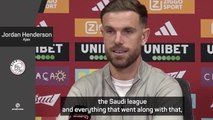 Henderson apologises for any offence caused over Al Ettifaq move