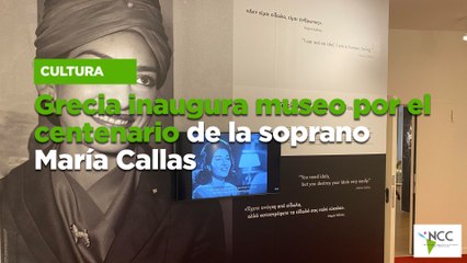 Grecia inaugura museo por el centenario de la soprano María Callas
