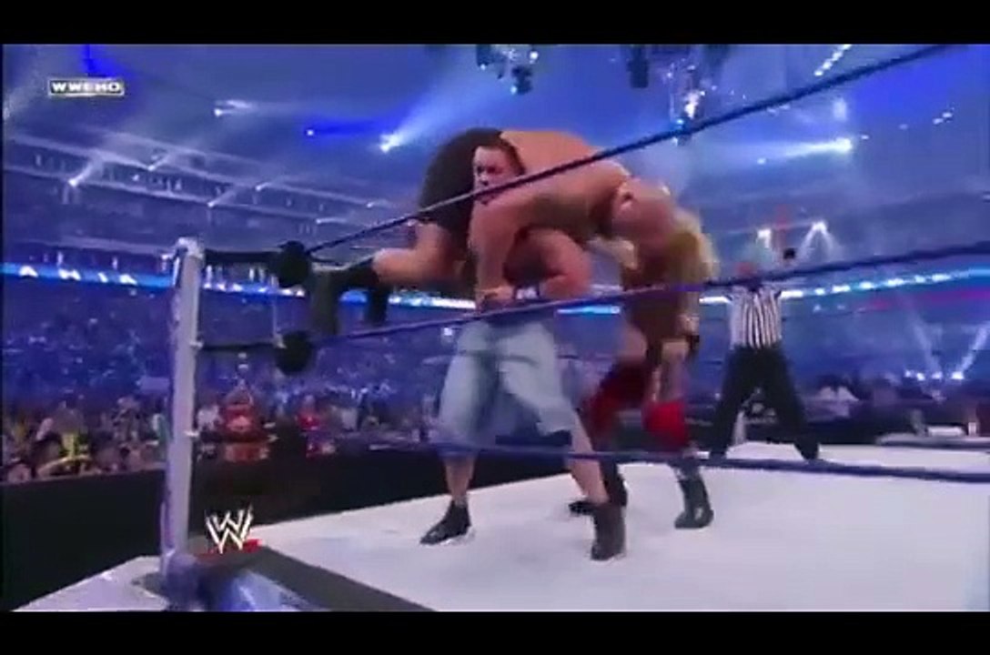 All the giants that john cena lift