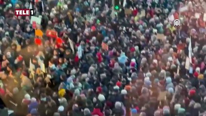 Aşırı sağa öfke büyüdü! On binlerce kişi meydanlarda