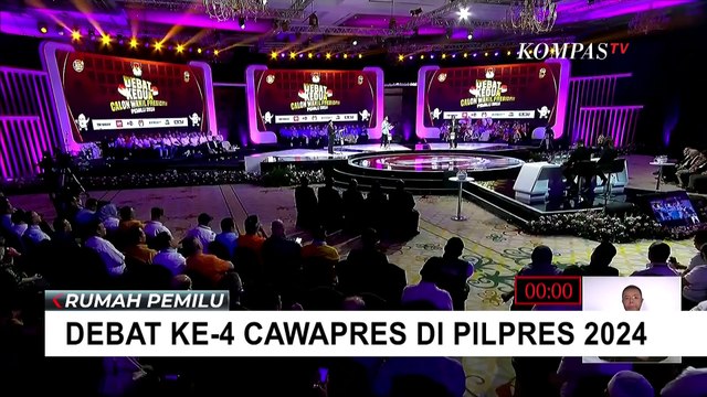 Debat Keempat Pilpres 2024 Pertemukan Cawapres Lagi! Apa Saja Topiknya?