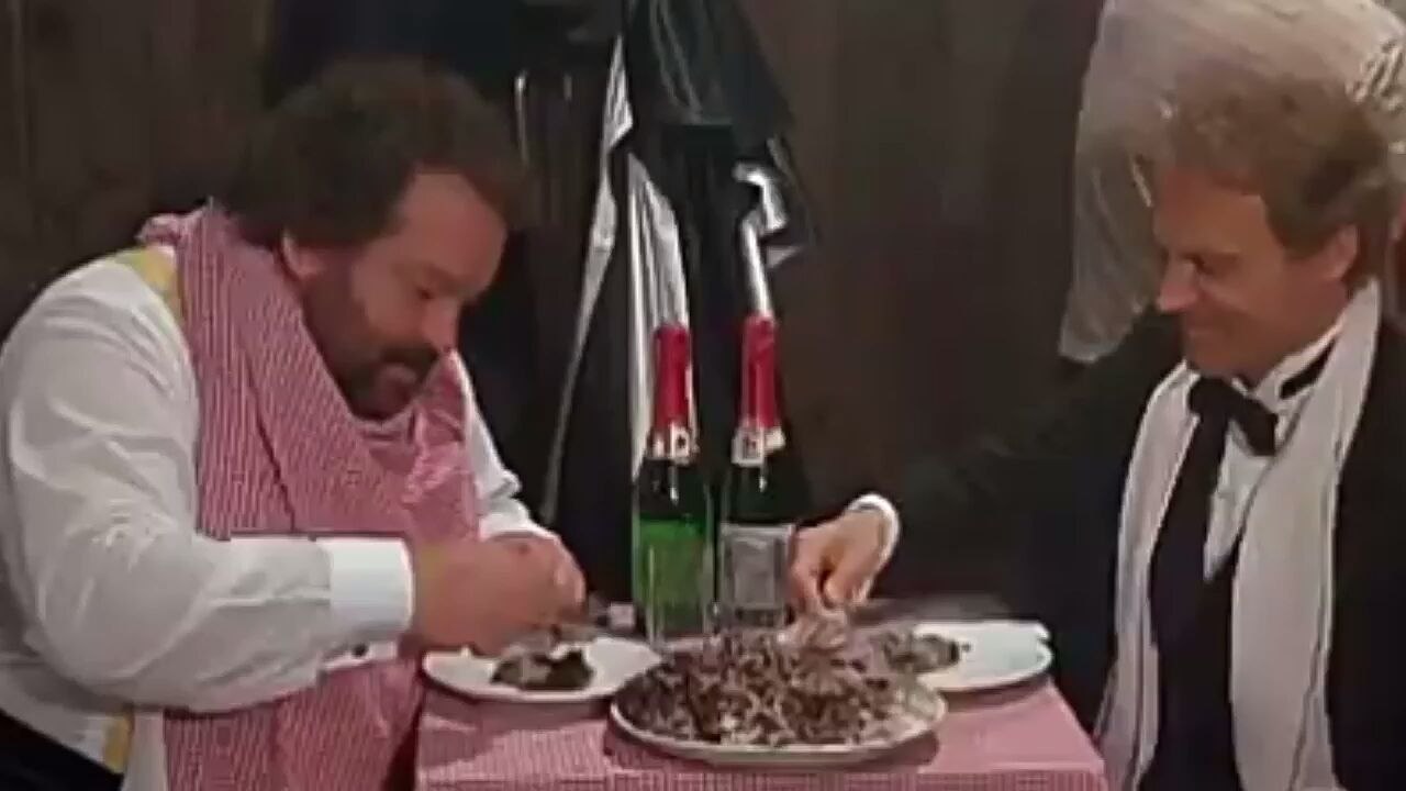 Riso e Fagioli Bud Spencer e Terence Hill NON C'È DUE SENZA QUATTRO