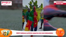 CAN23- Ambiance au QG des supporters des Lions Indomptables