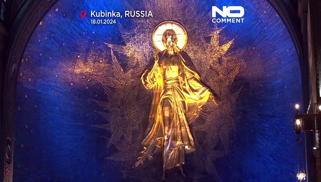 Rituelles Eisbad: So feiert Russland den Dreikönigstag