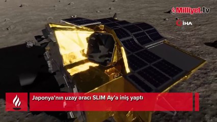 Merakla takip ediliyordu! Japonya’nın uzay aracı SLIM Ay’da