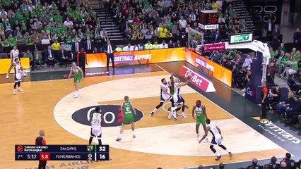 Özet | Zalgiris - Fenerbahçe Beko: 98-75 | 22. Hafta - THY Euroleague | 2023-24 Sezonu
