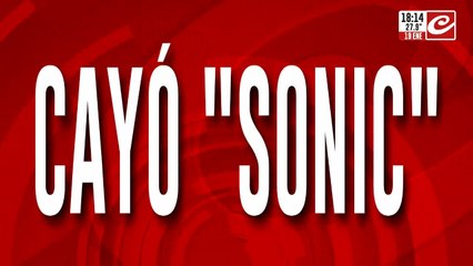 Cayó "Sonic" por manosear a una menor de 13 años