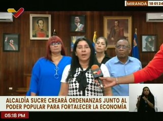 Miranda | Alcaldía de Sucre se propone seguir construyendo ordenanzas para fortalecer la economía