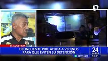 El Agustino: vecinos agreden a policías para evitar detención de delincuente