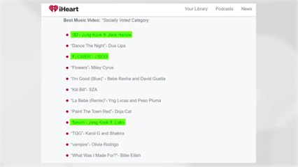 BTS 멤버들, 아이하트라디오 뮤직 어워즈 후보...올해 케이팝 부문 신설 / YTN