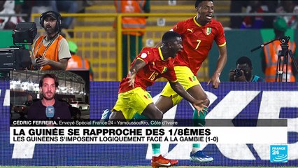 CAN 2024 : La Guinée se rapproche des huitièmes de finale après sa victoire face à la Gambie