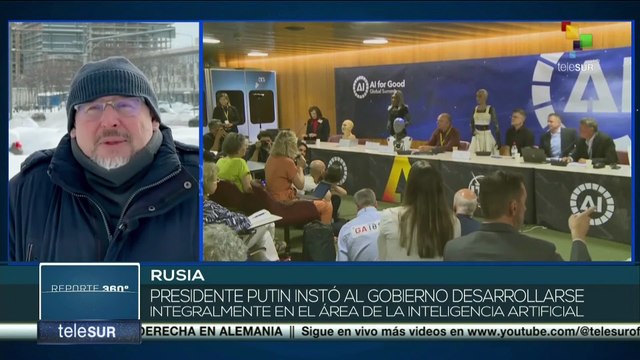 El pdte. Putin dio instrucciones a su gobierno para impulsar el desarrollo de inteligencias artificiales