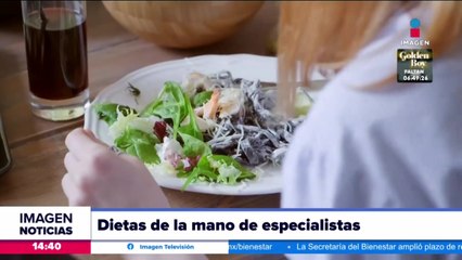 Descargar video: Las dietas deben ser llevadas de la mano de especialistas